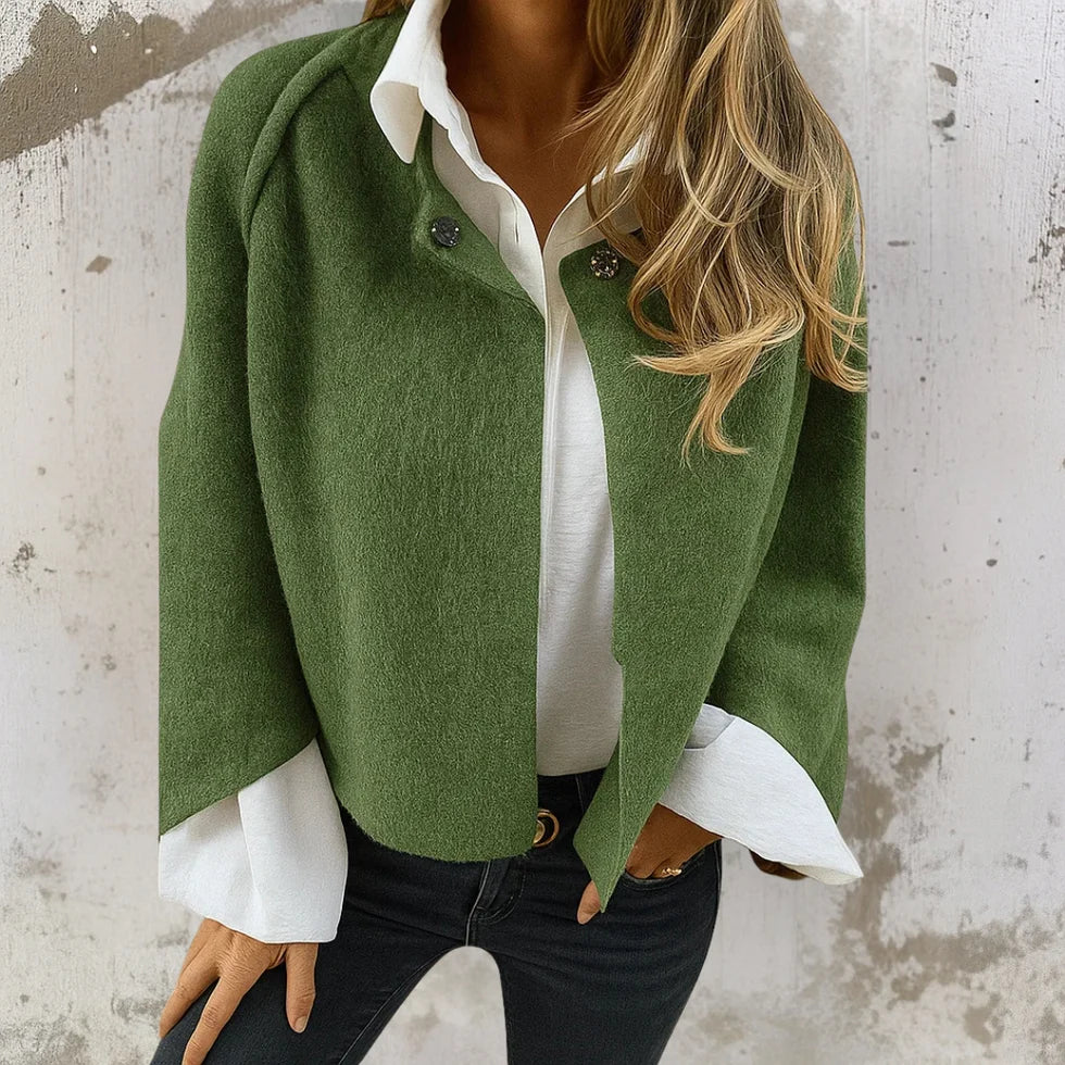 CARLA™ | ELEGANTE Y CÁLIDA CHAQUETA CORTA