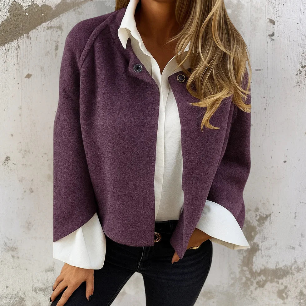 CARLA™ | ELEGANTE Y CÁLIDA CHAQUETA CORTA