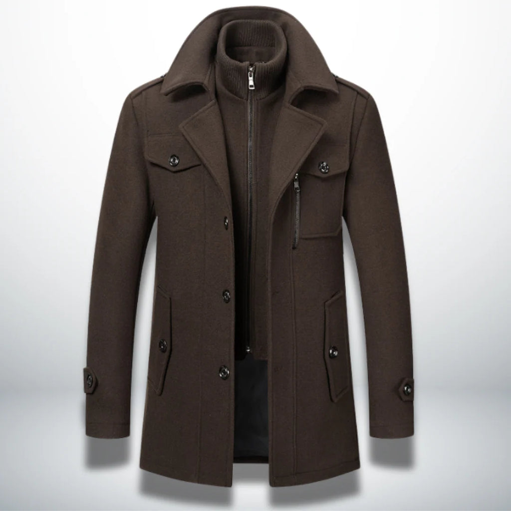 LEONARDO™ | ABRIGO LIMPIO Y ELEGANTE PARA HOMBRE