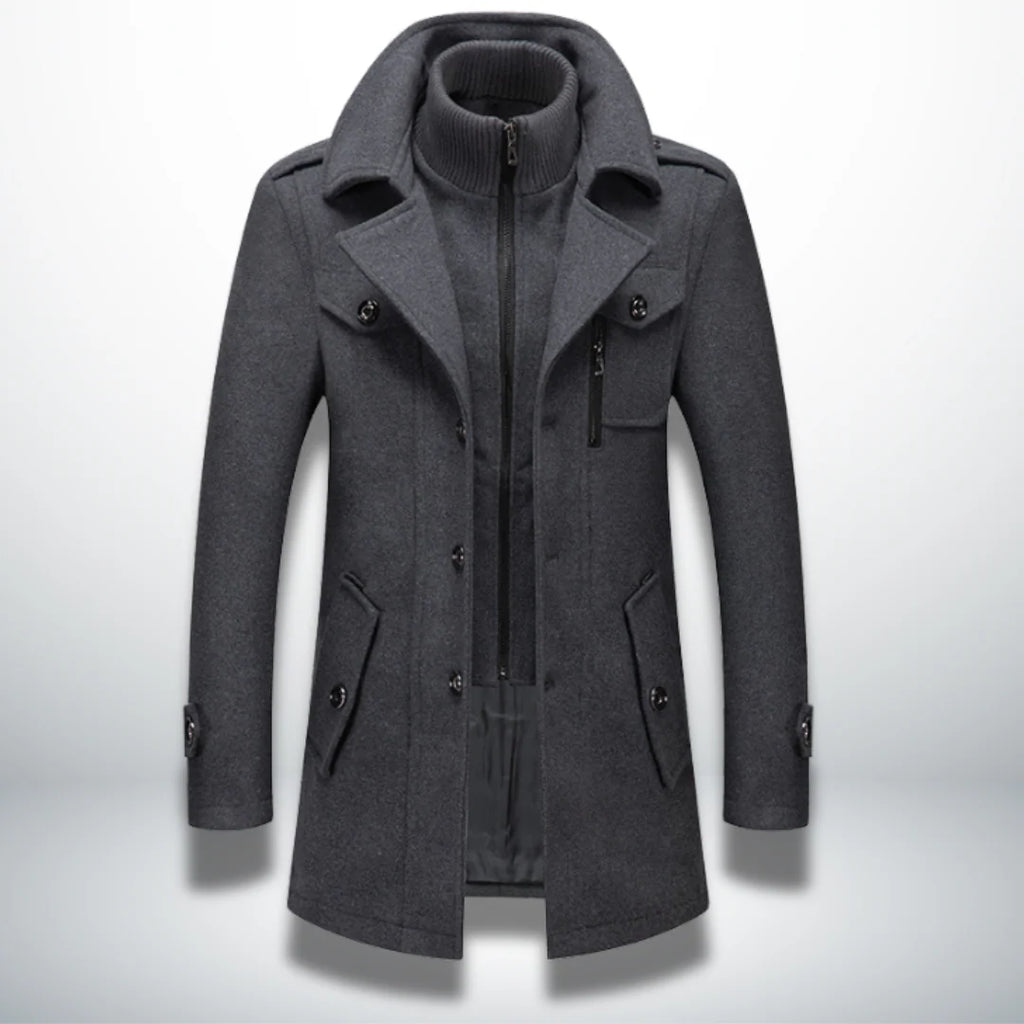 LEONARDO™ | ABRIGO LIMPIO Y ELEGANTE PARA HOMBRE