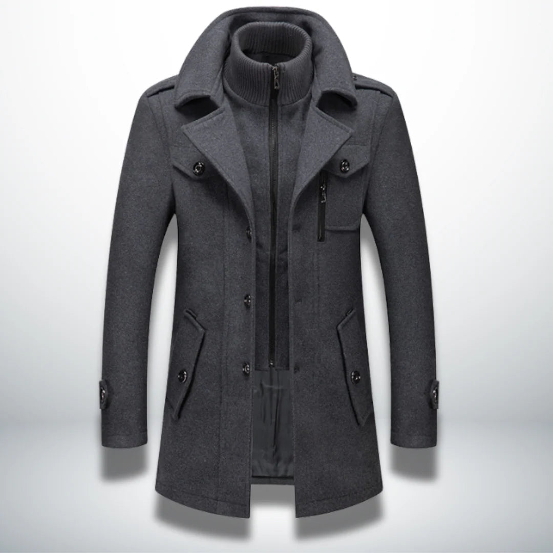LEONARDO™ | ABRIGO LIMPIO Y ELEGANTE PARA HOMBRE