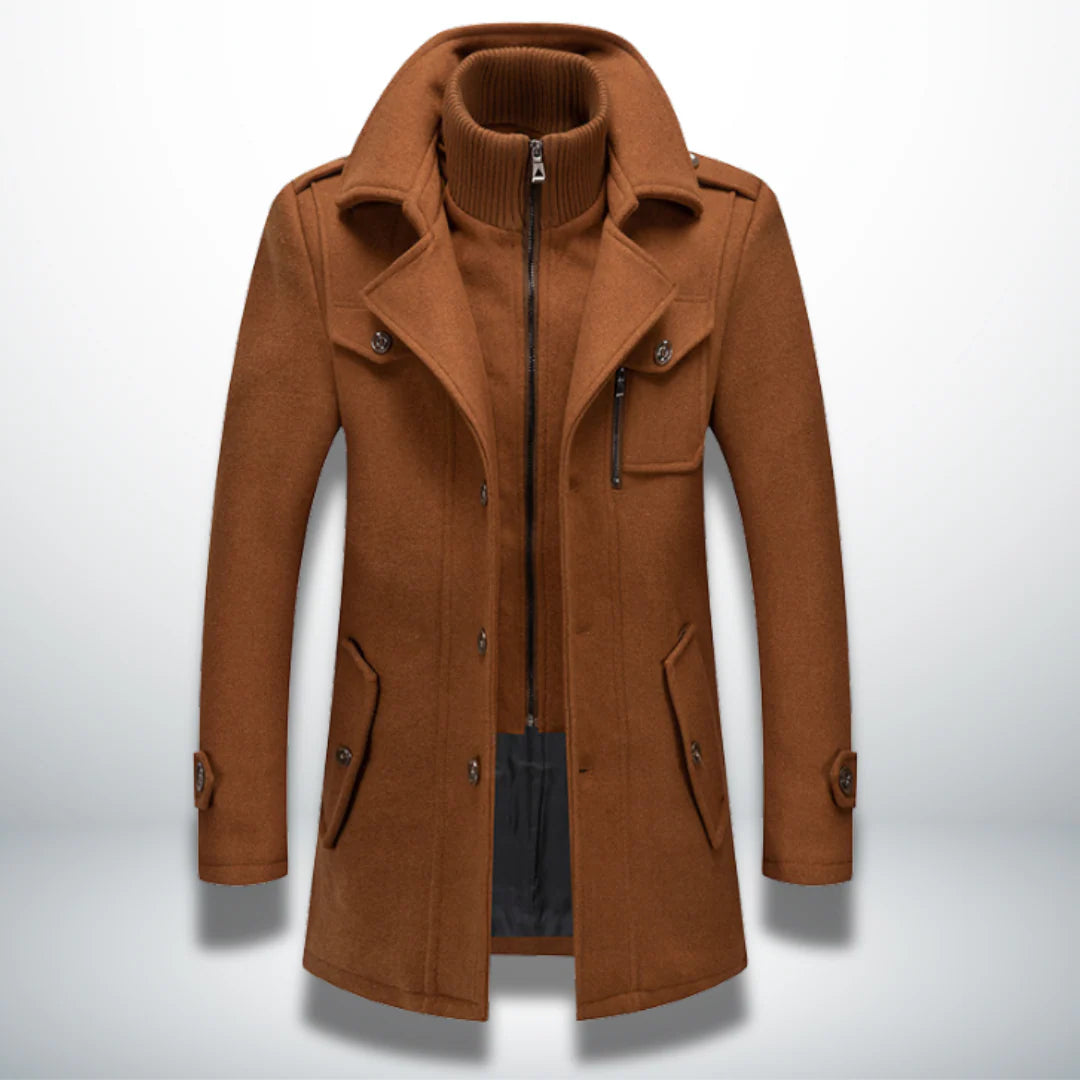 LEONARDO™ | ABRIGO LIMPIO Y ELEGANTE PARA HOMBRE