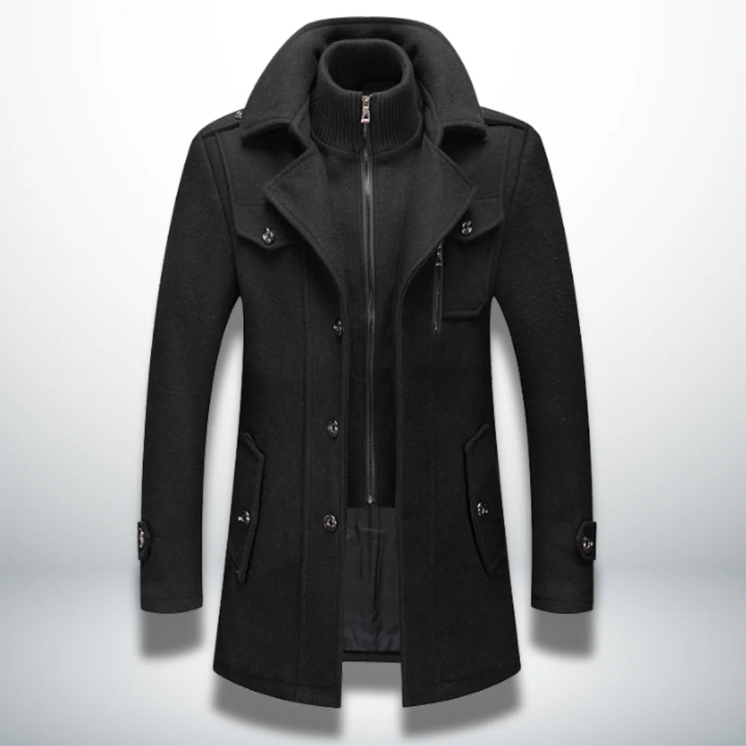 LEONARDO™ | ABRIGO LIMPIO Y ELEGANTE PARA HOMBRE
