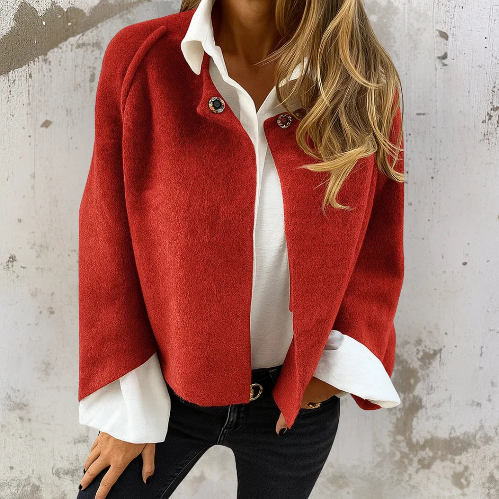 CARLA™ | ELEGANTE Y CÁLIDA CHAQUETA CORTA