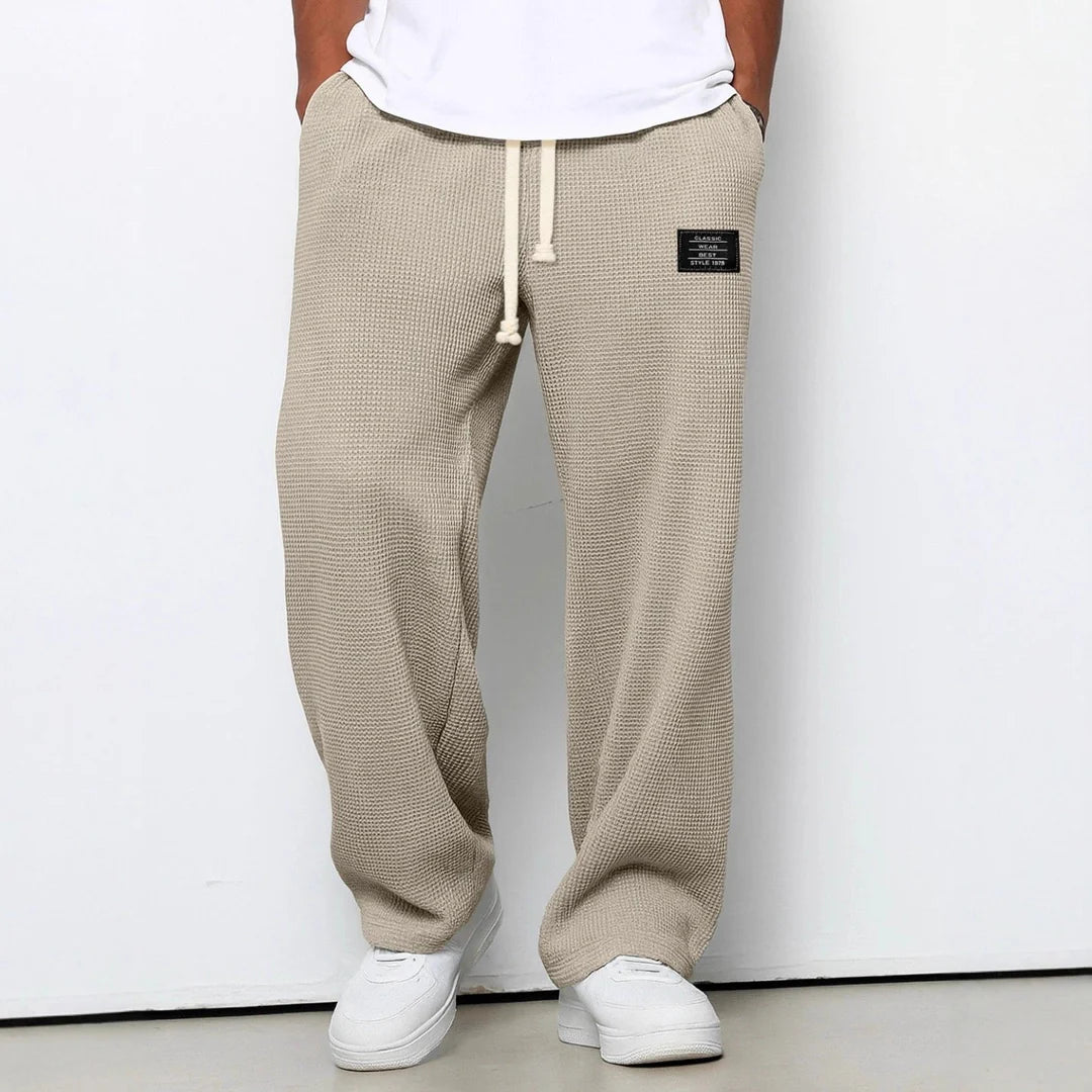 GERALD | PANTALONES ANCHOS CON CINTURA AJUSTABLE