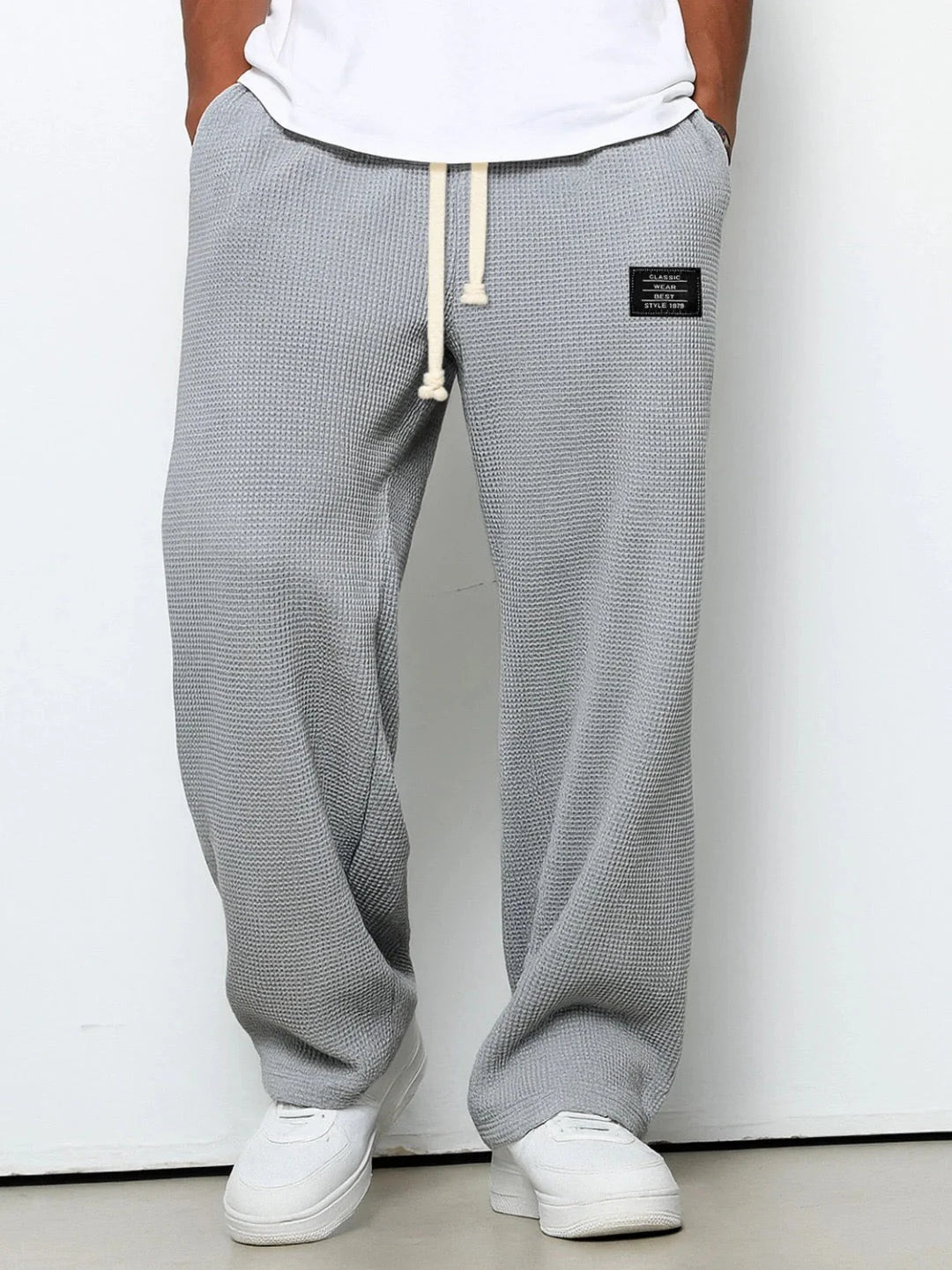 GERALD | PANTALONES ANCHOS CON CINTURA AJUSTABLE