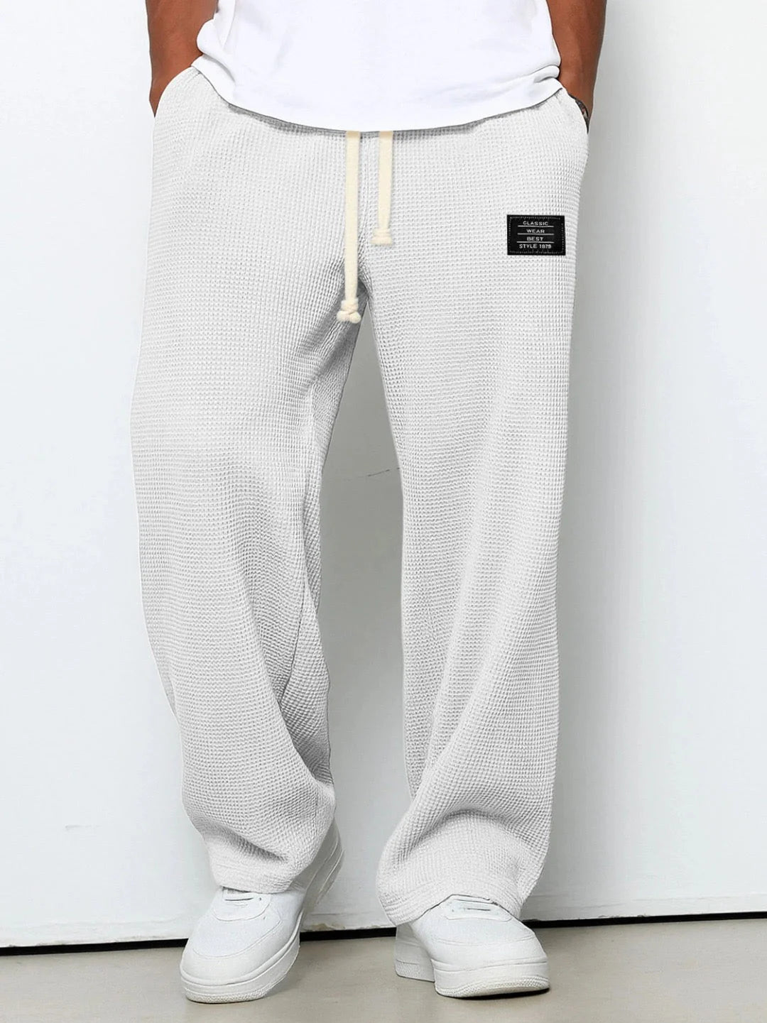 GERALD | PANTALONES ANCHOS CON CINTURA AJUSTABLE