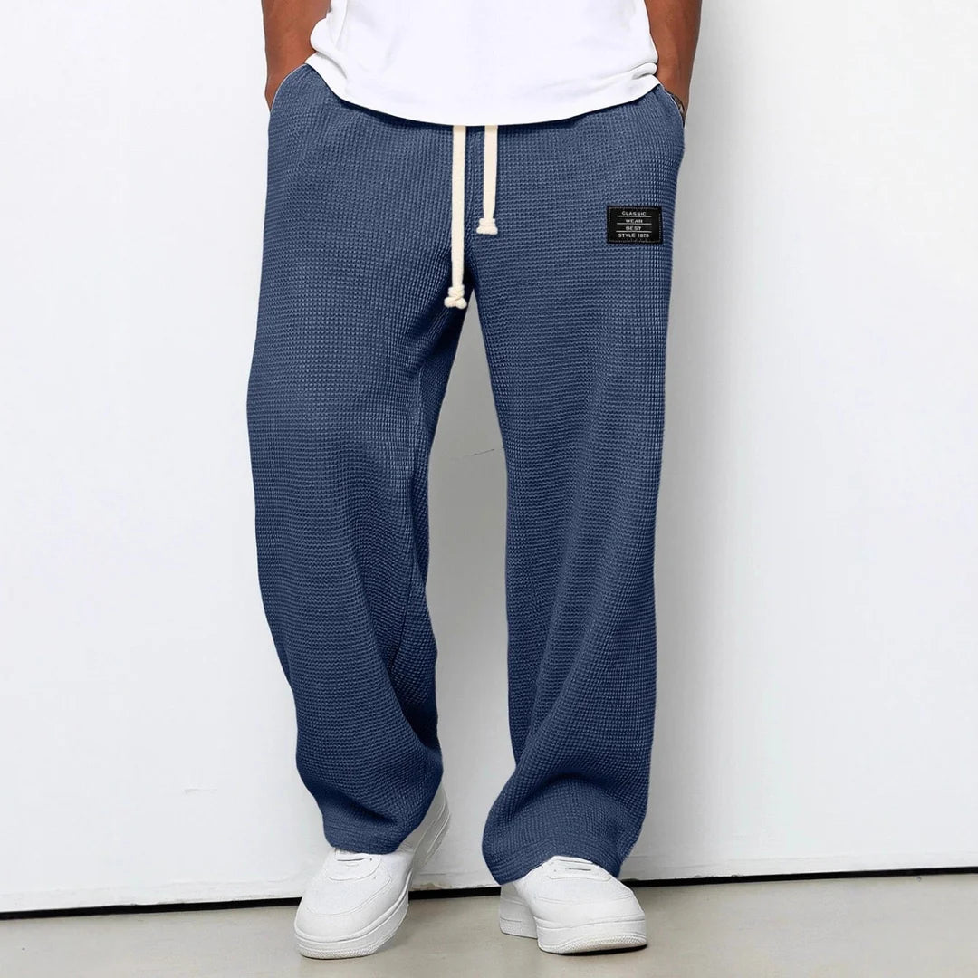 GERALD | PANTALONES ANCHOS CON CINTURA AJUSTABLE