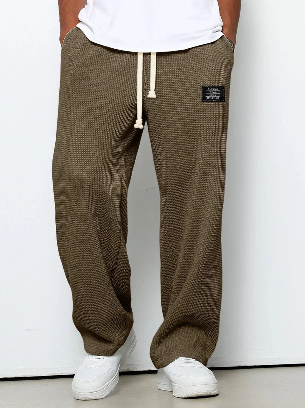 GERALD | PANTALONES ANCHOS CON CINTURA AJUSTABLE