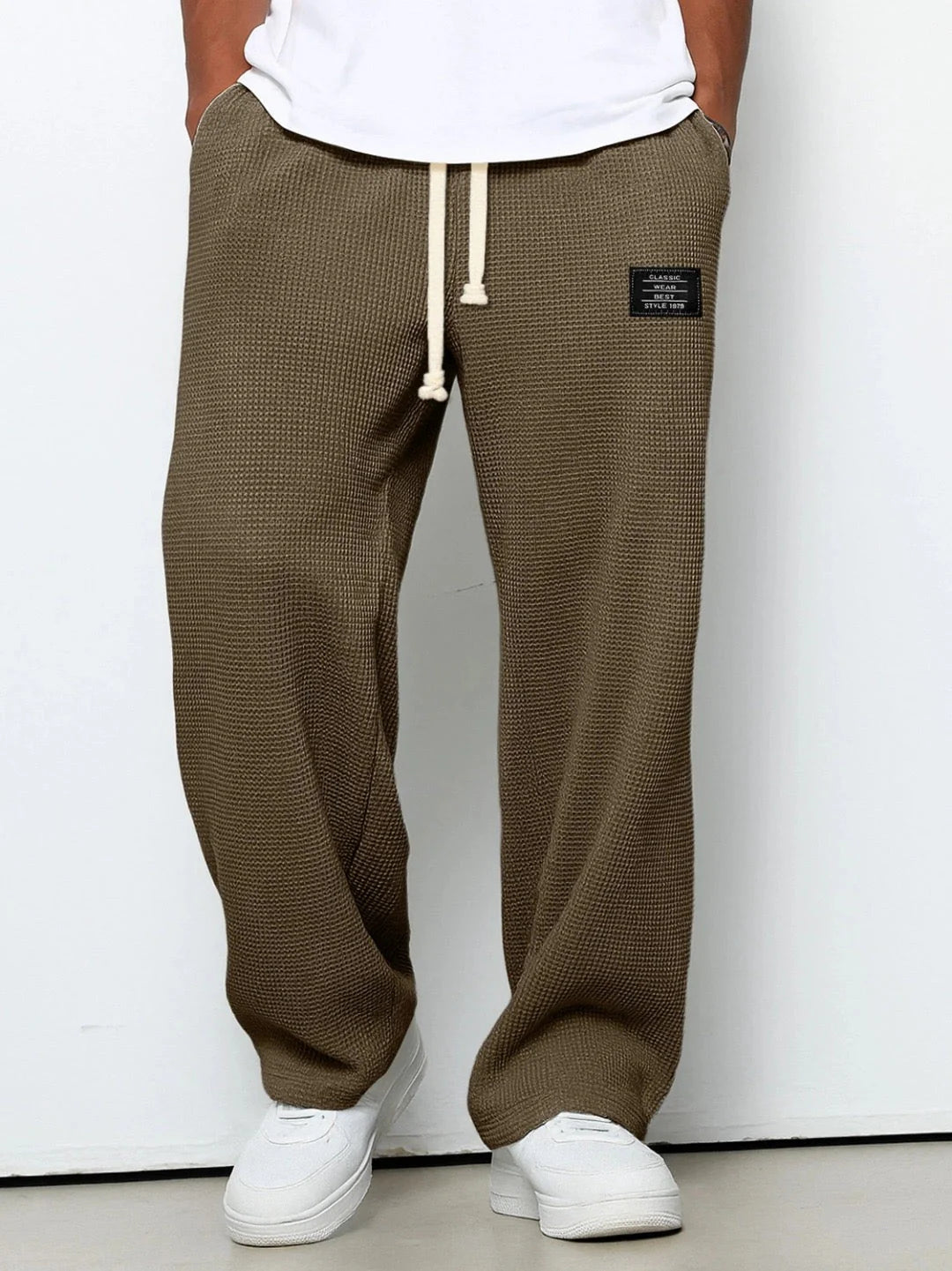 GERALD | PANTALONES ANCHOS CON CINTURA AJUSTABLE