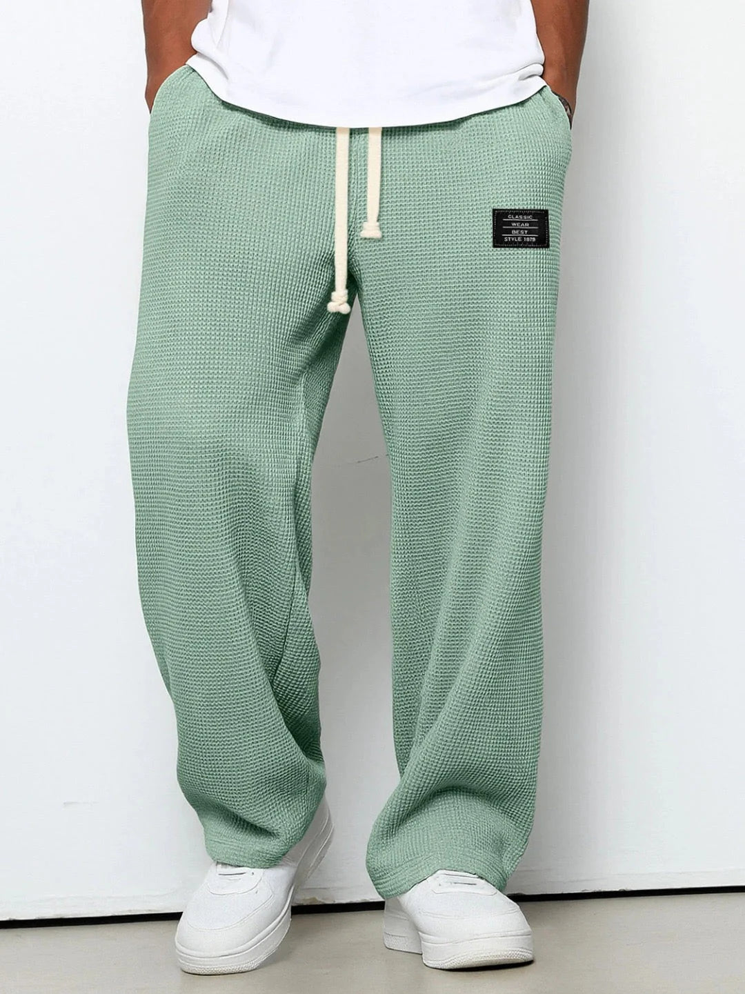 GERALD | PANTALONES ANCHOS CON CINTURA AJUSTABLE