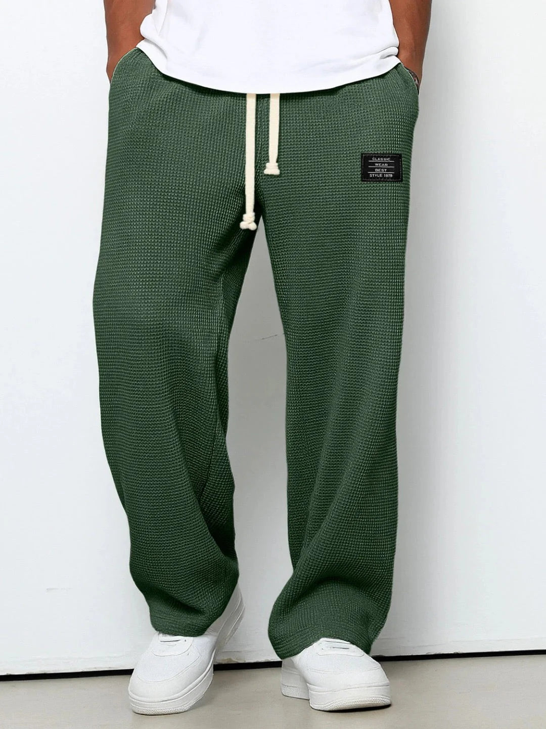 GERALD | PANTALONES ANCHOS CON CINTURA AJUSTABLE