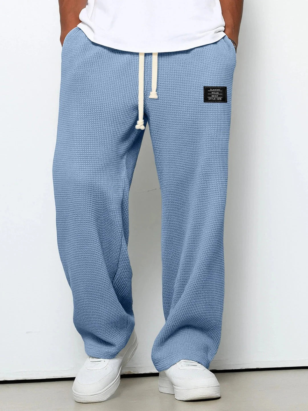 GERALD | PANTALONES ANCHOS CON CINTURA AJUSTABLE