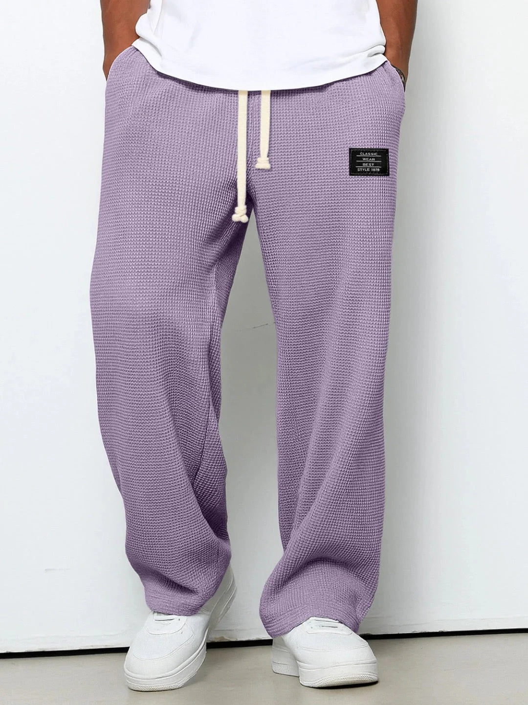 GERALD | PANTALONES ANCHOS CON CINTURA AJUSTABLE