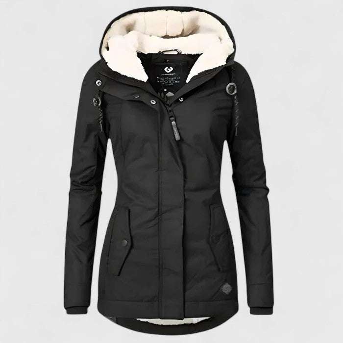 VALENTINA™ | CHAQUETA DE INVIERNO IMPERMEABLE CON CAPUCHA