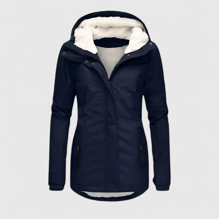 VALENTINA™ | CHAQUETA DE INVIERNO IMPERMEABLE CON CAPUCHA