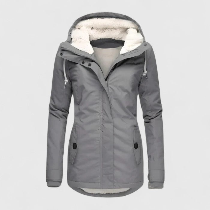 VALENTINA™ | CHAQUETA DE INVIERNO IMPERMEABLE CON CAPUCHA