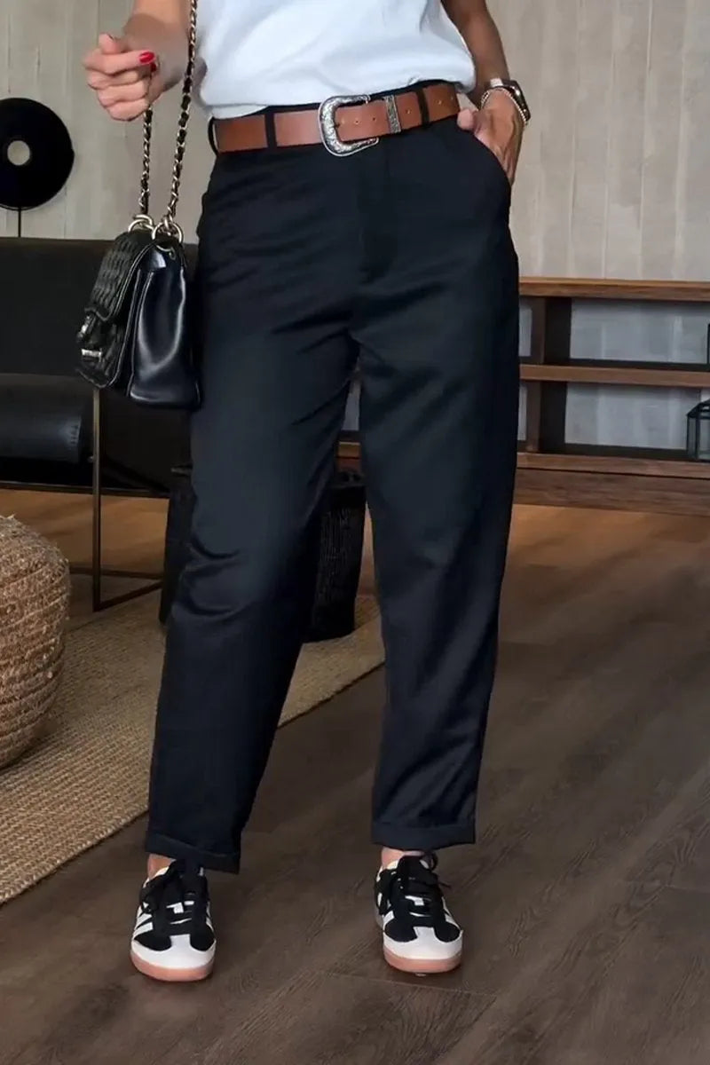 MATHILDA | PANTALONES DE RAYAS ELEGANTES Y QUE REALZAN LA FIGURA